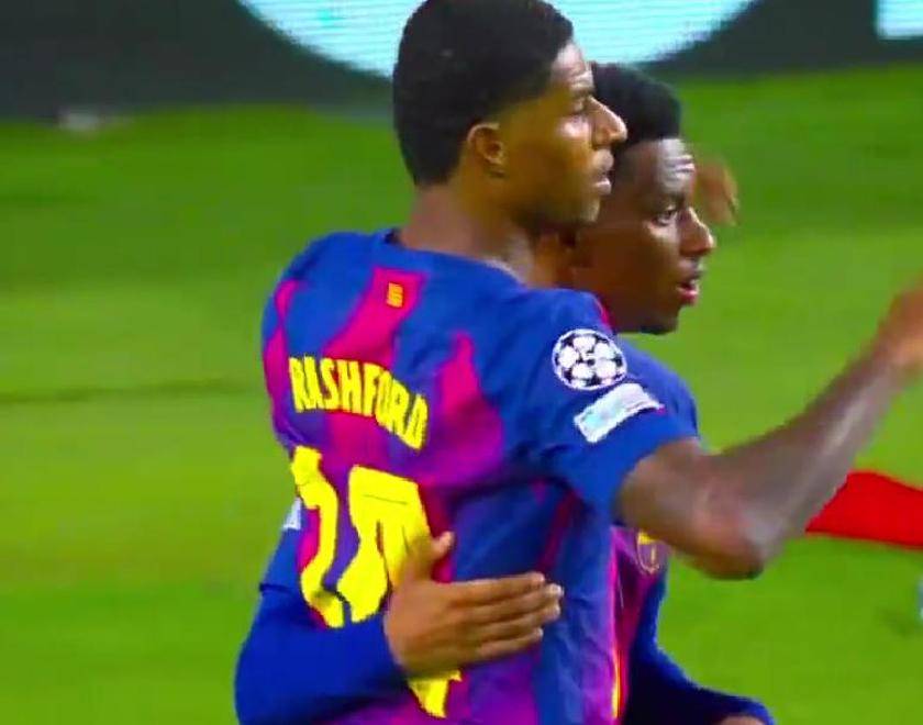 拉什福德进2球！4场4球全队第一